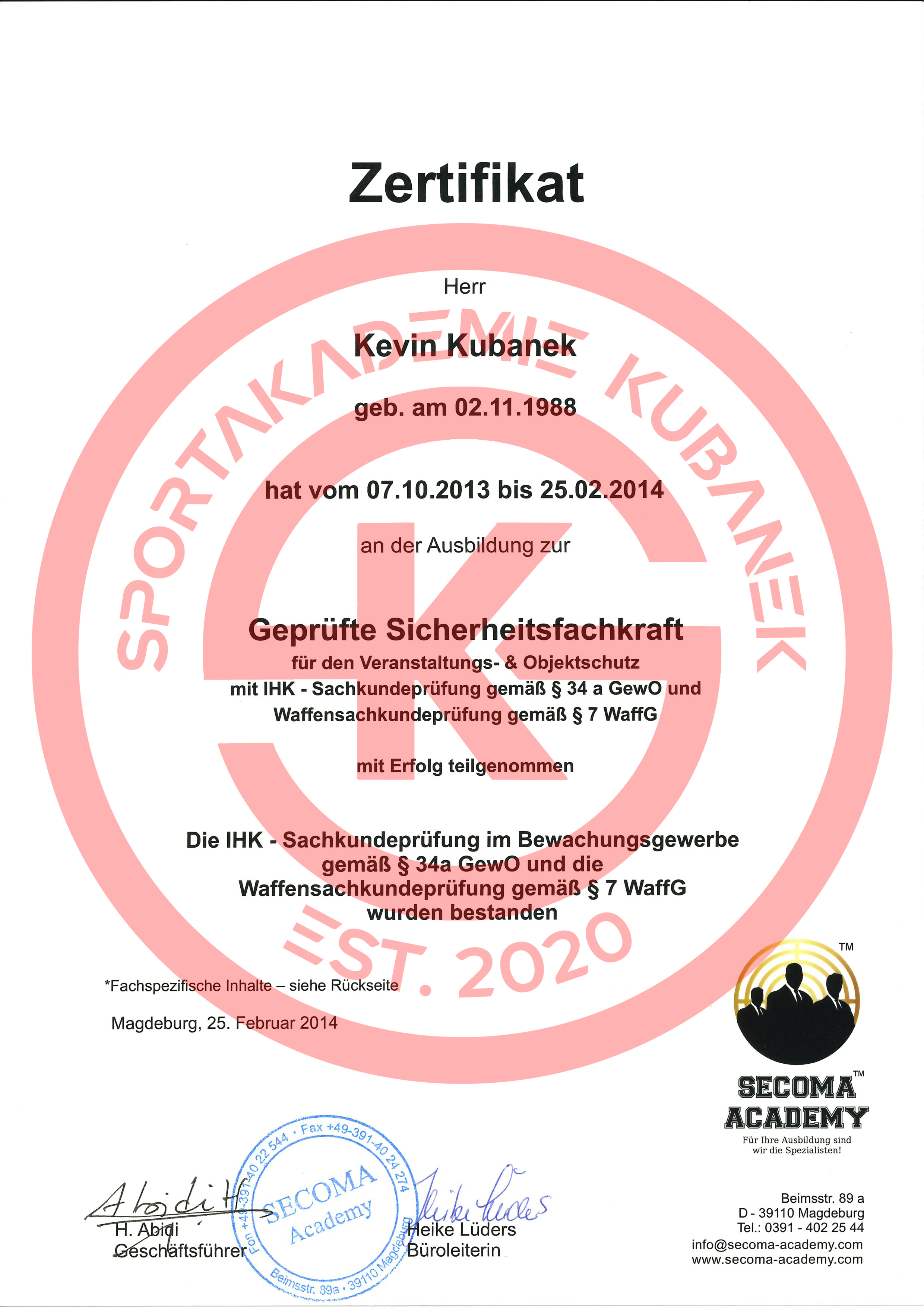 sicherheitsfachkraft